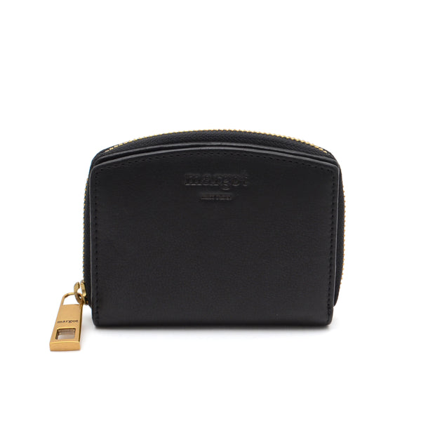 Gina Compact Wallet in Black – Margot New York