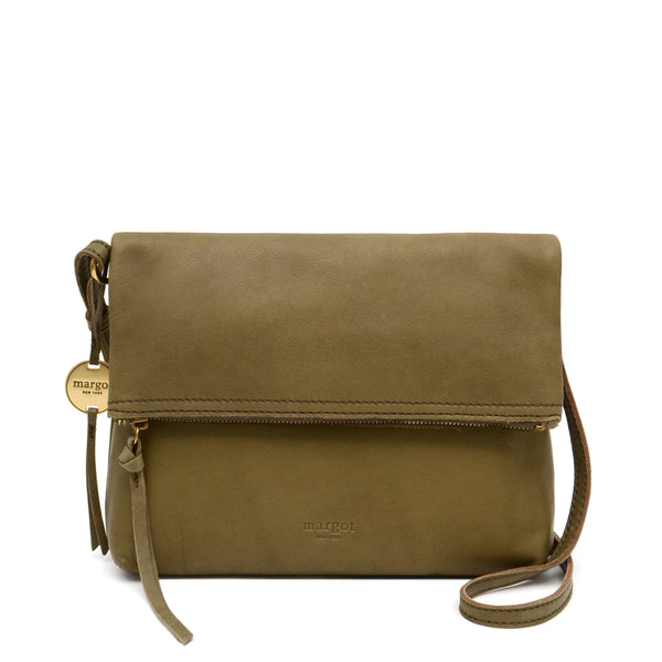 Robbie Fold Over in Olive – Margot New York