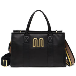 Amara Large Tote in Black