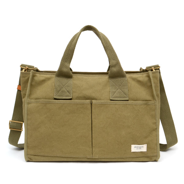 Bianca Satchel in Olive