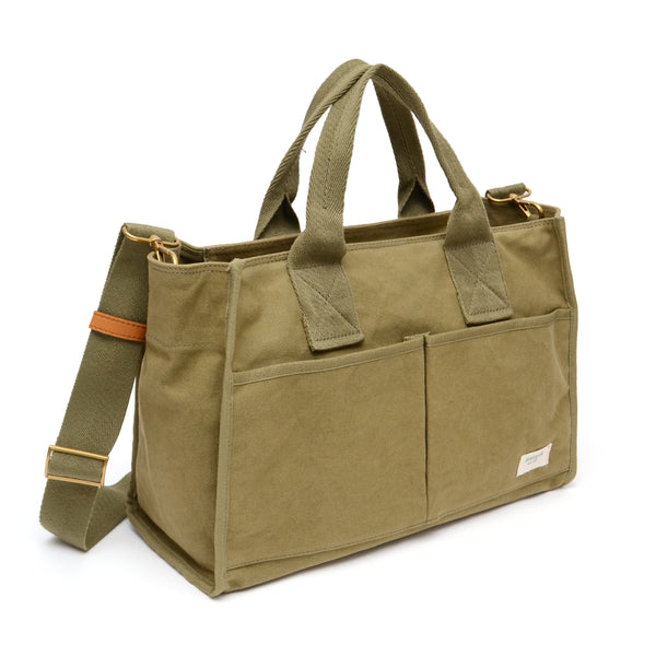 Bianca Satchel in Olive