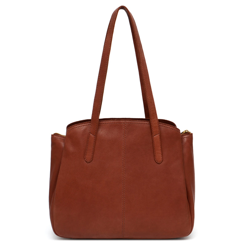 Cameron Satchel in Brandy