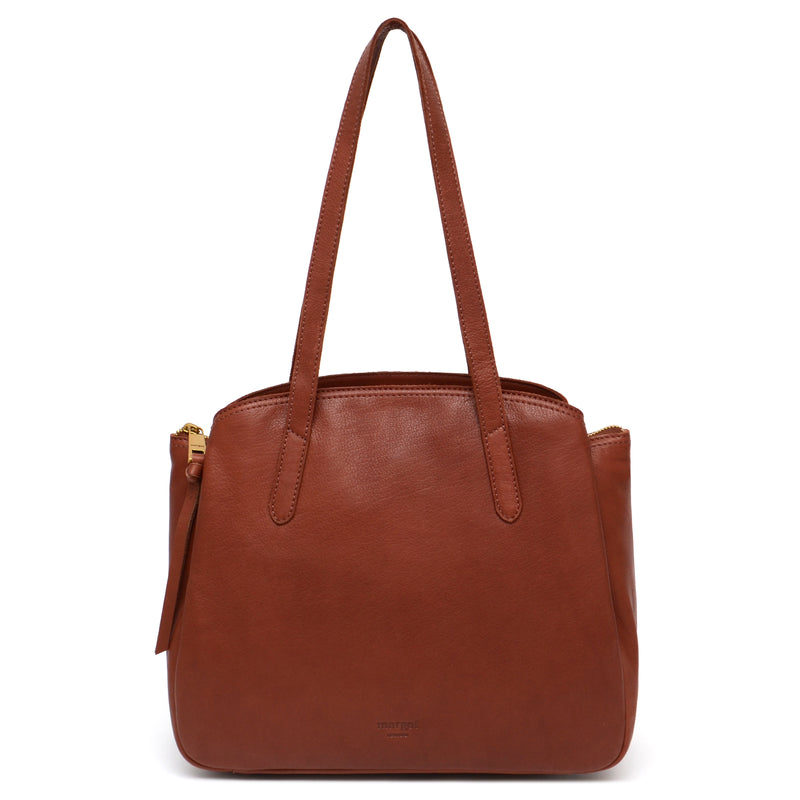 Cameron Satchel in Brandy