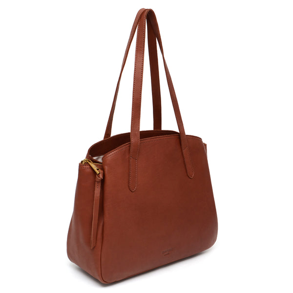 Cameron Satchel in Brandy