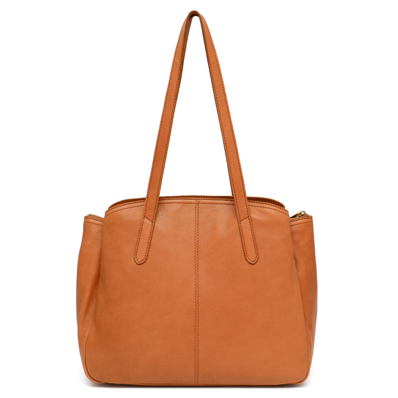 Cameron Satchel in Cognac
