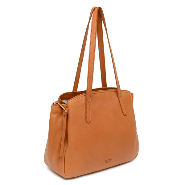 Cameron Satchel in Cognac