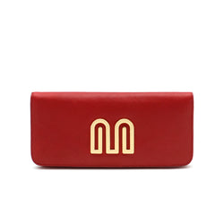 Dara Long Sleek Wallet in Sangria