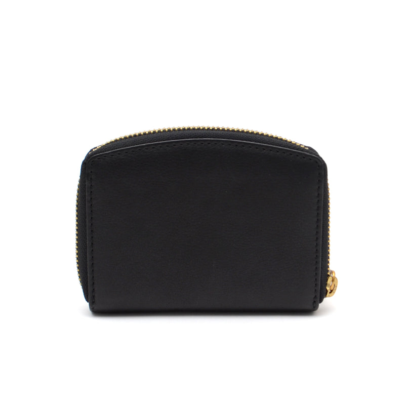 Gina Compact Wallet in Black