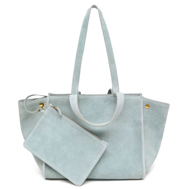 Jamee Double Handle Tote in Skylight