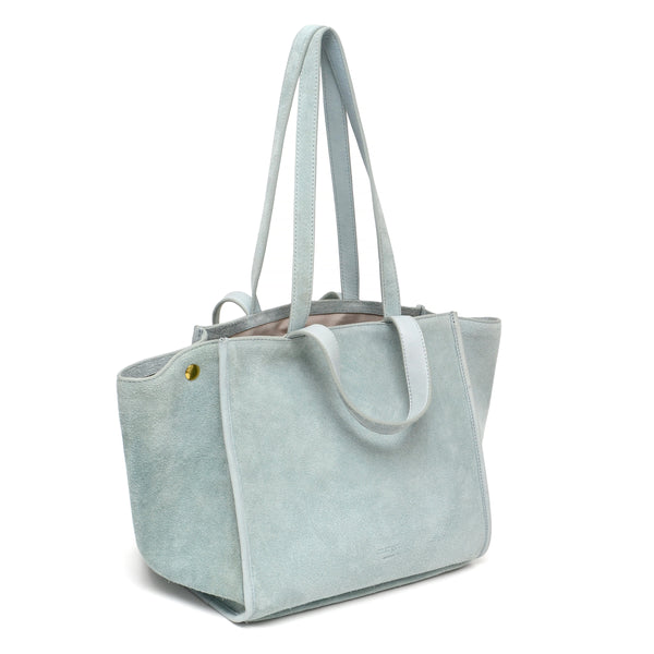 Jamee Double Handle Tote in Skylight