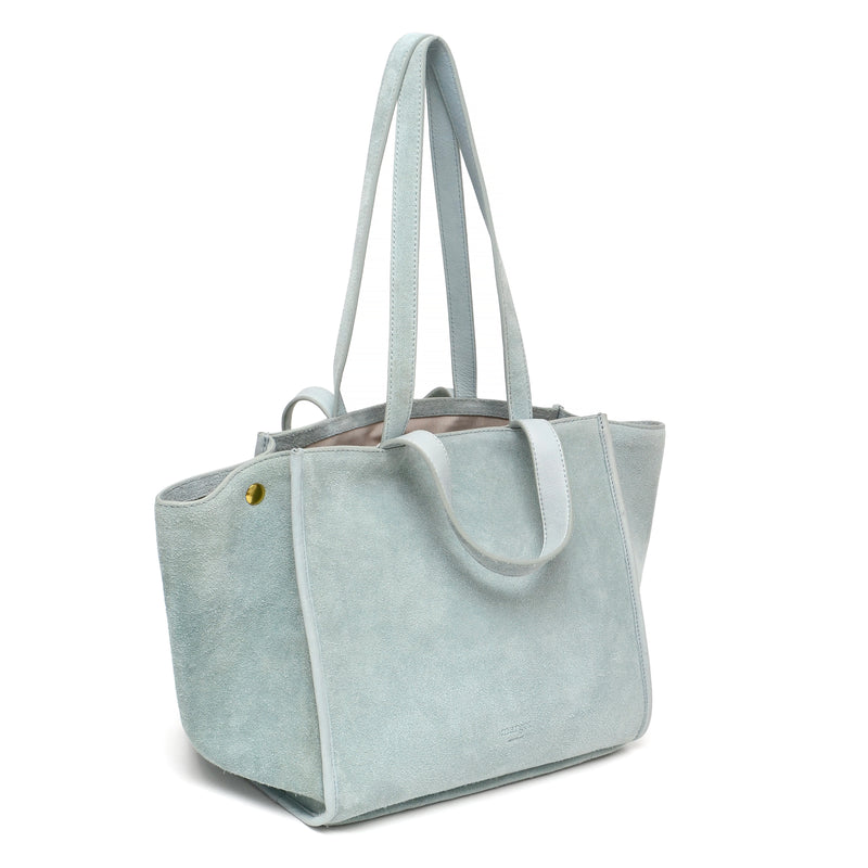 Jamee Double Handle Tote in Skylight