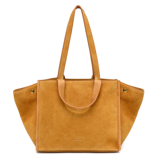 Jamee Double Handle Tote in Tan