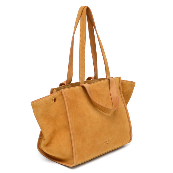 Jamee Double Handle Tote in Tan