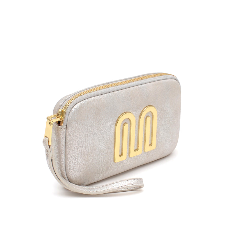 Katlyn Phone Wristlet in Pearl