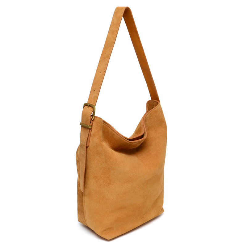 Kaye Bucket Tote in Tan