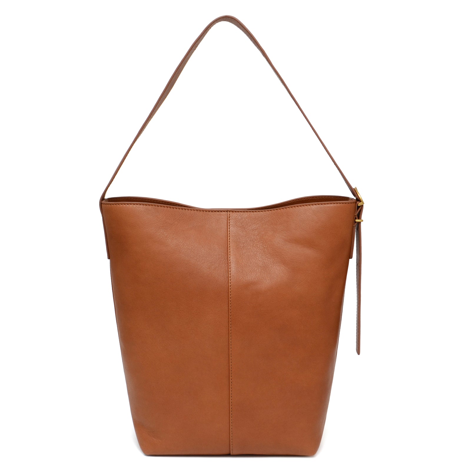 Kaye Bucket in Caramel – Margot New York