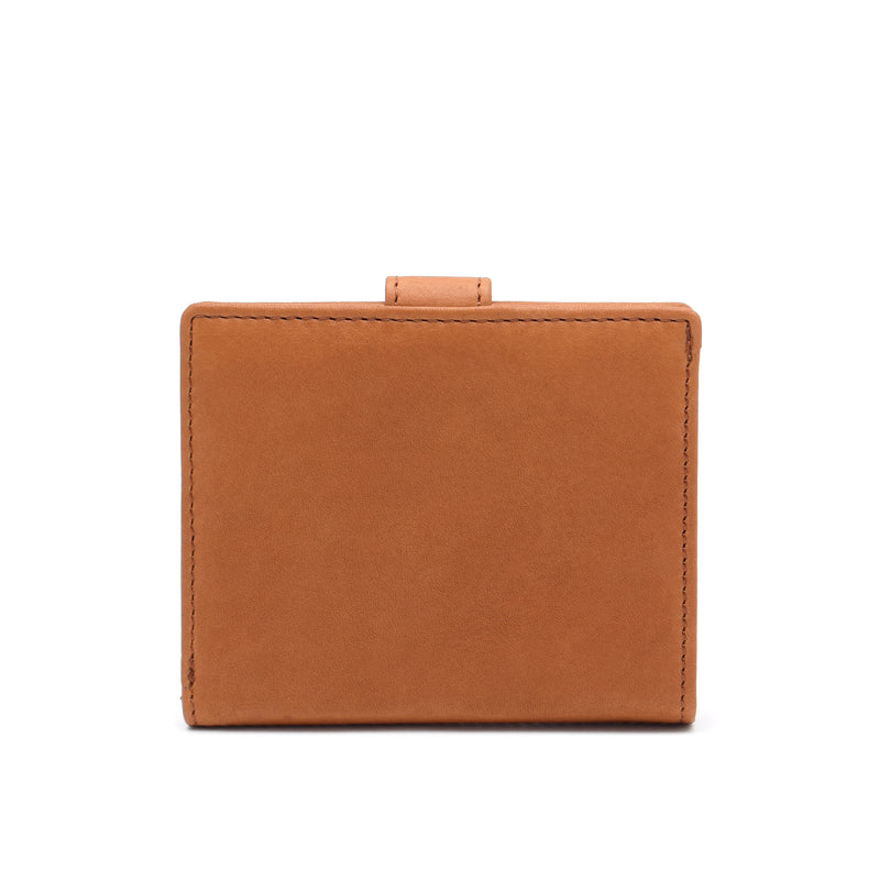 Lizzie SM Bifold Wallet in Cognac