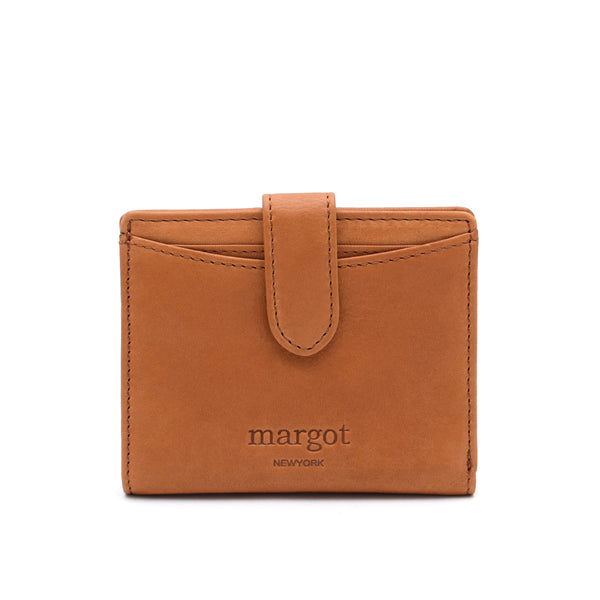 Lizzie SM Bifold Wallet in Cognac