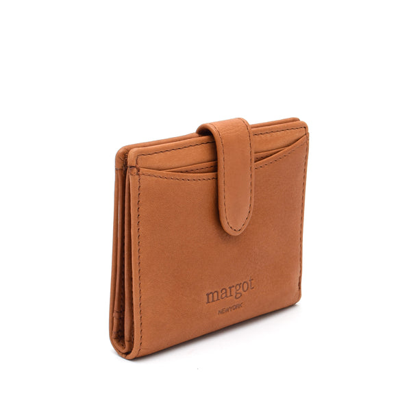 Lizzie SM Bifold Wallet in Cognac
