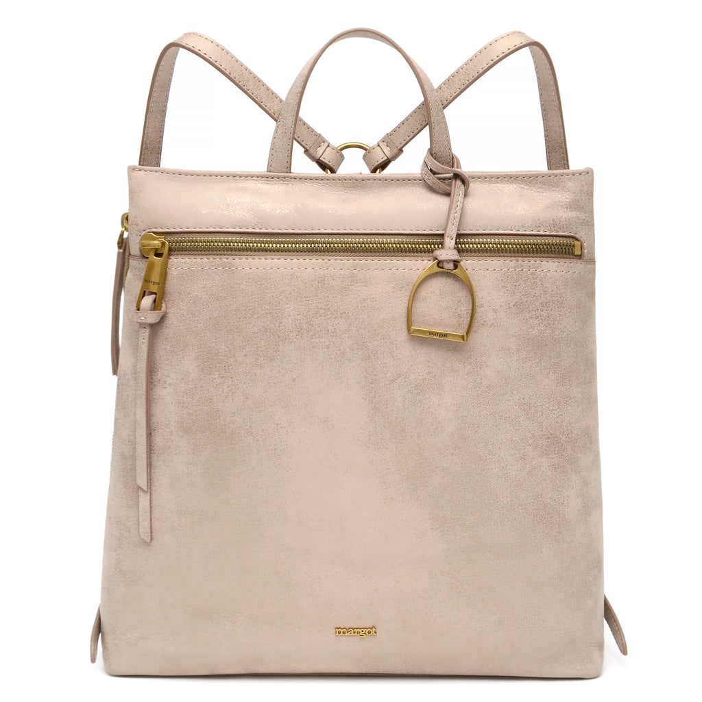 Maggie Backpack in Golden Sand Margot New York