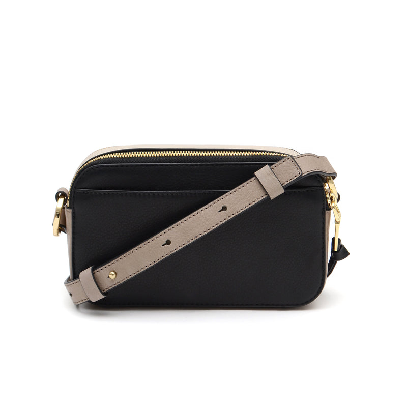 Perri Camera Crossbody in Black