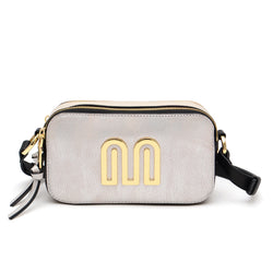 Perri Camera Crossbody in Pearl