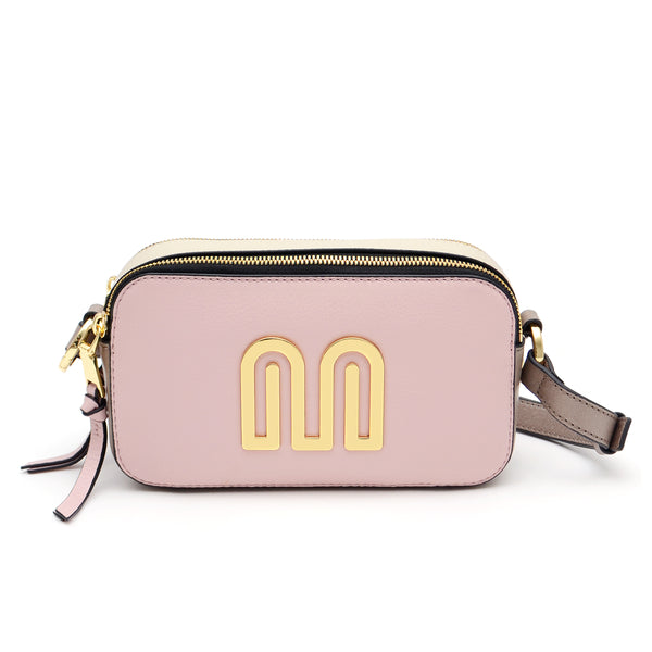 Perri Camera Crossbody in Tea Rose