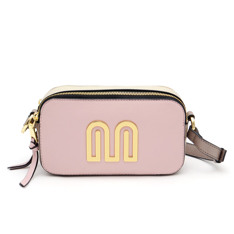 Perri Camera Crossbody in Tea Rose