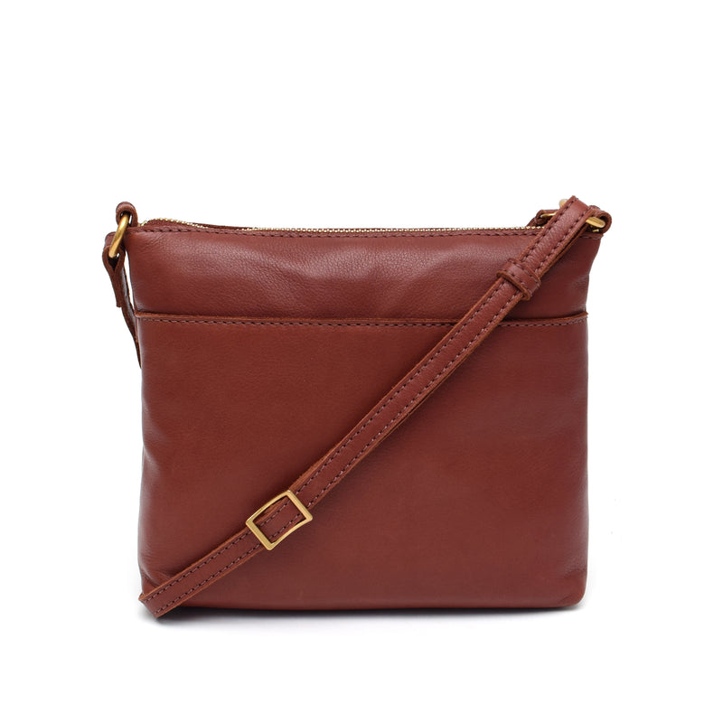 Peyton Crossbody in Brandy
