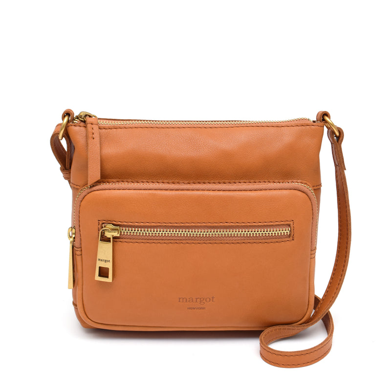 Peyton Crossbody in Cognac