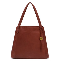 Marcy Tote in Brandy