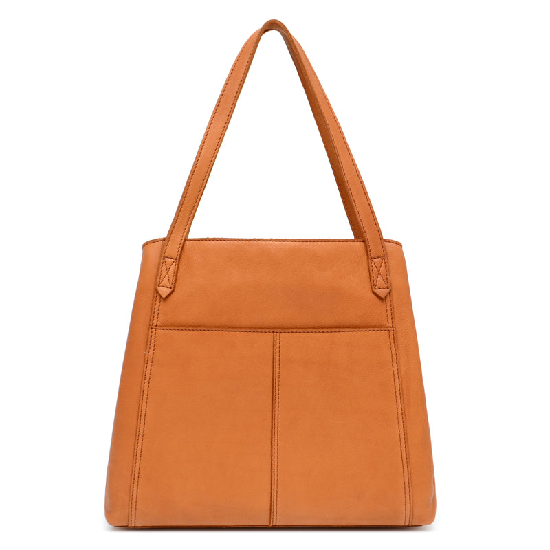 Marcy Tote in Cognac