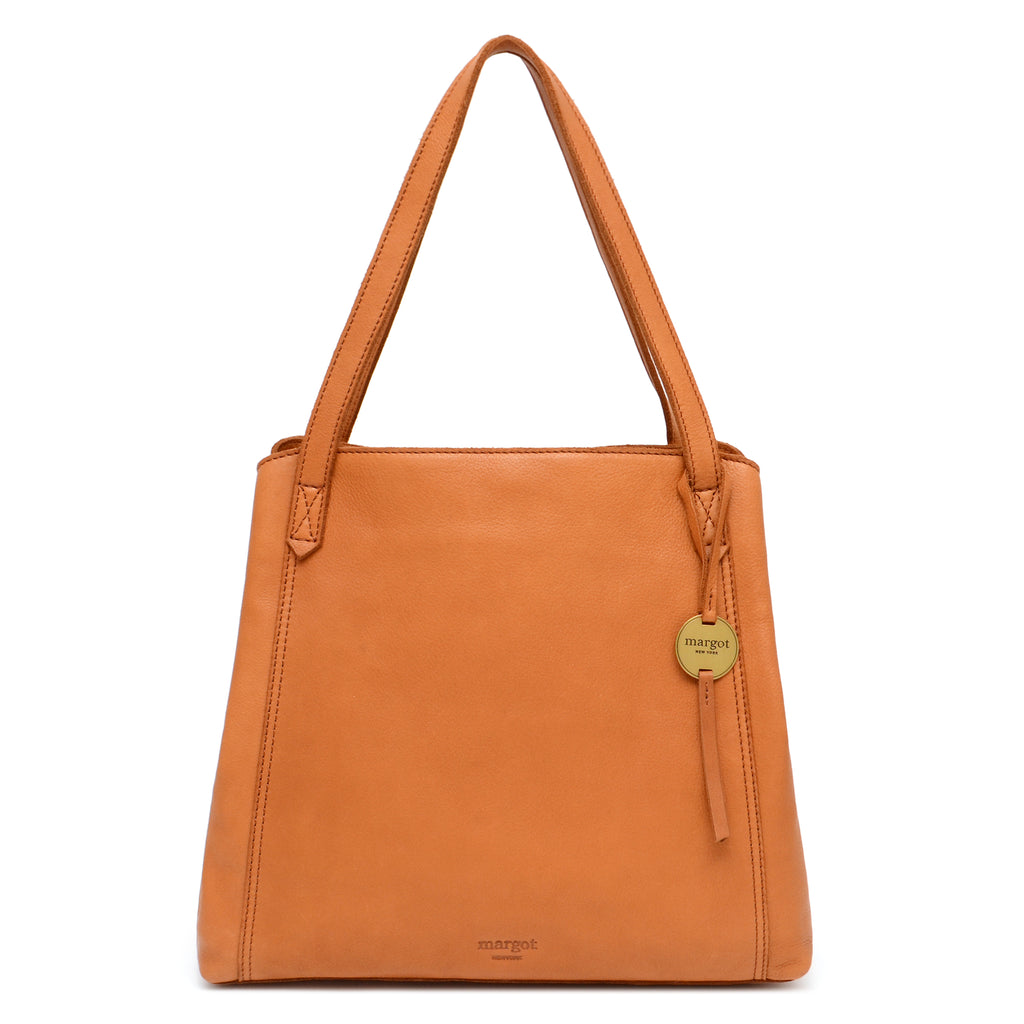 Marcy Tote in Cognac – Margot New York