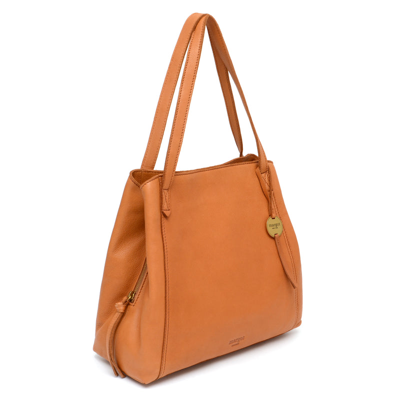 Marcy Tote in Cognac