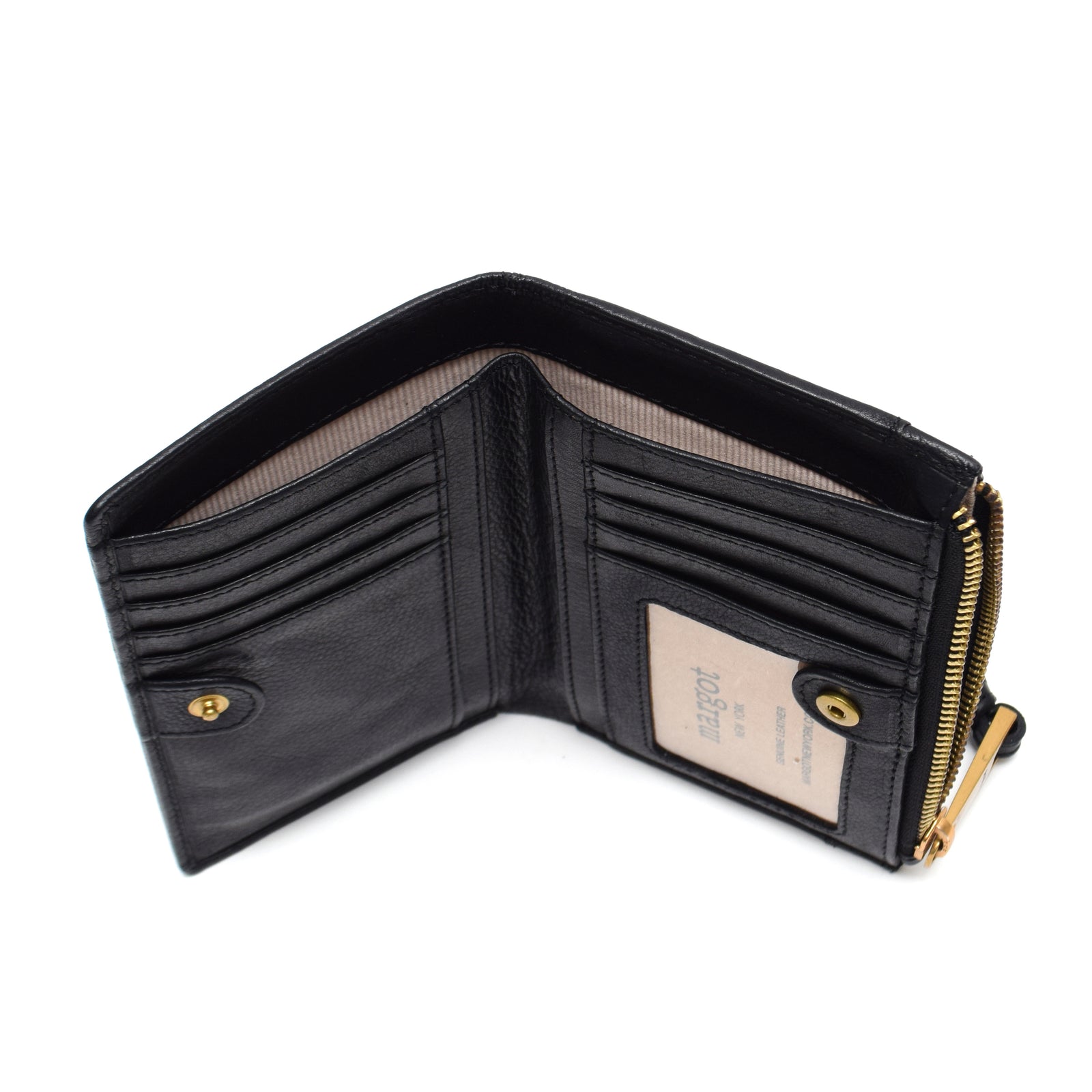 Tori Bifold Wallet in Black – Margot New York