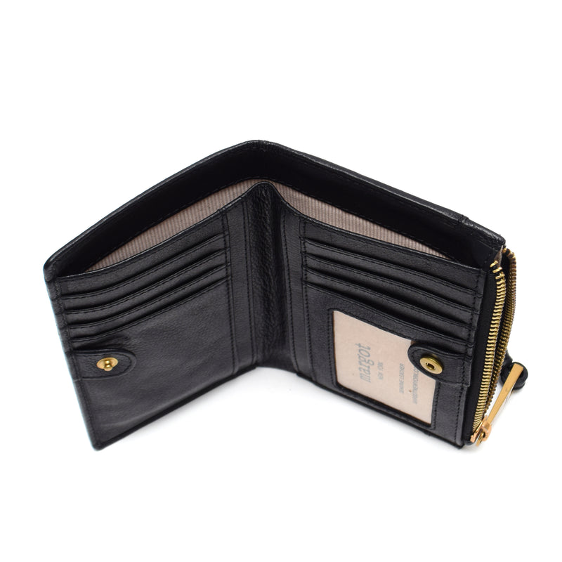 Tori Bifold Wallet in Black