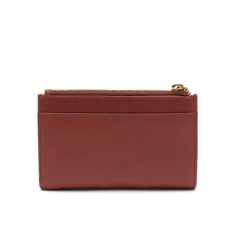 Tori Bifold Wallet in Brandy