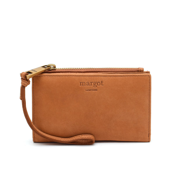 Tori Bifold Wallet in Cognac