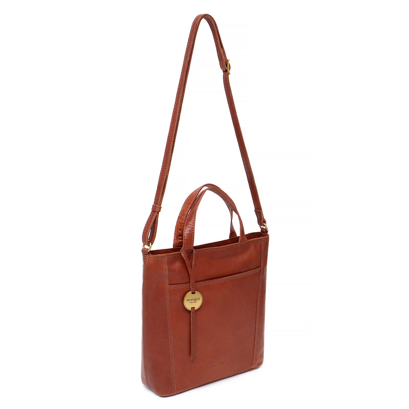 Jellicoe Crossbody Handbag Leather Tan | Jellicoe