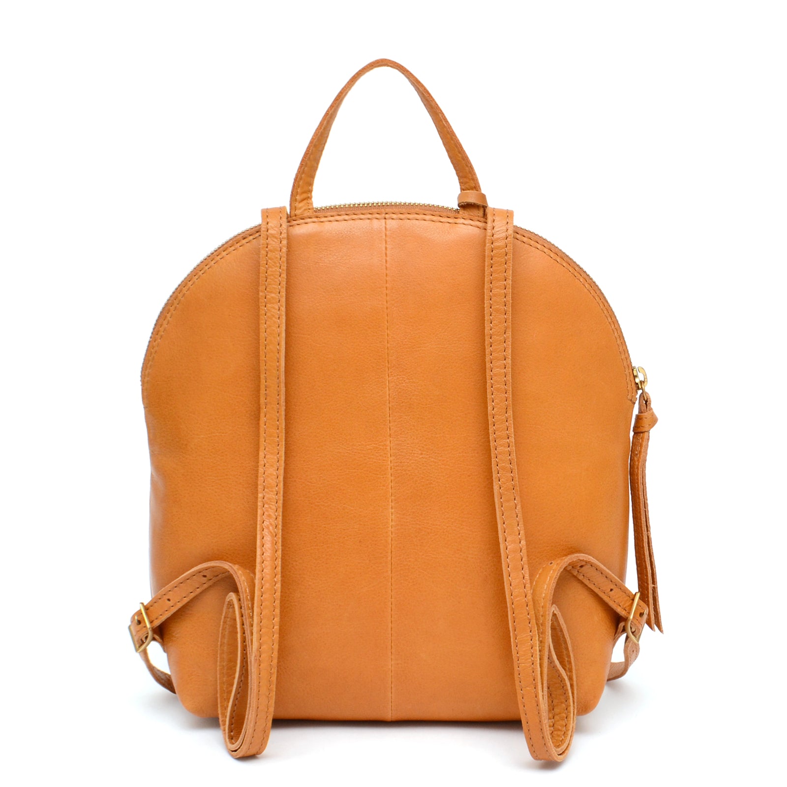 Margot Leather backpack light brown sale