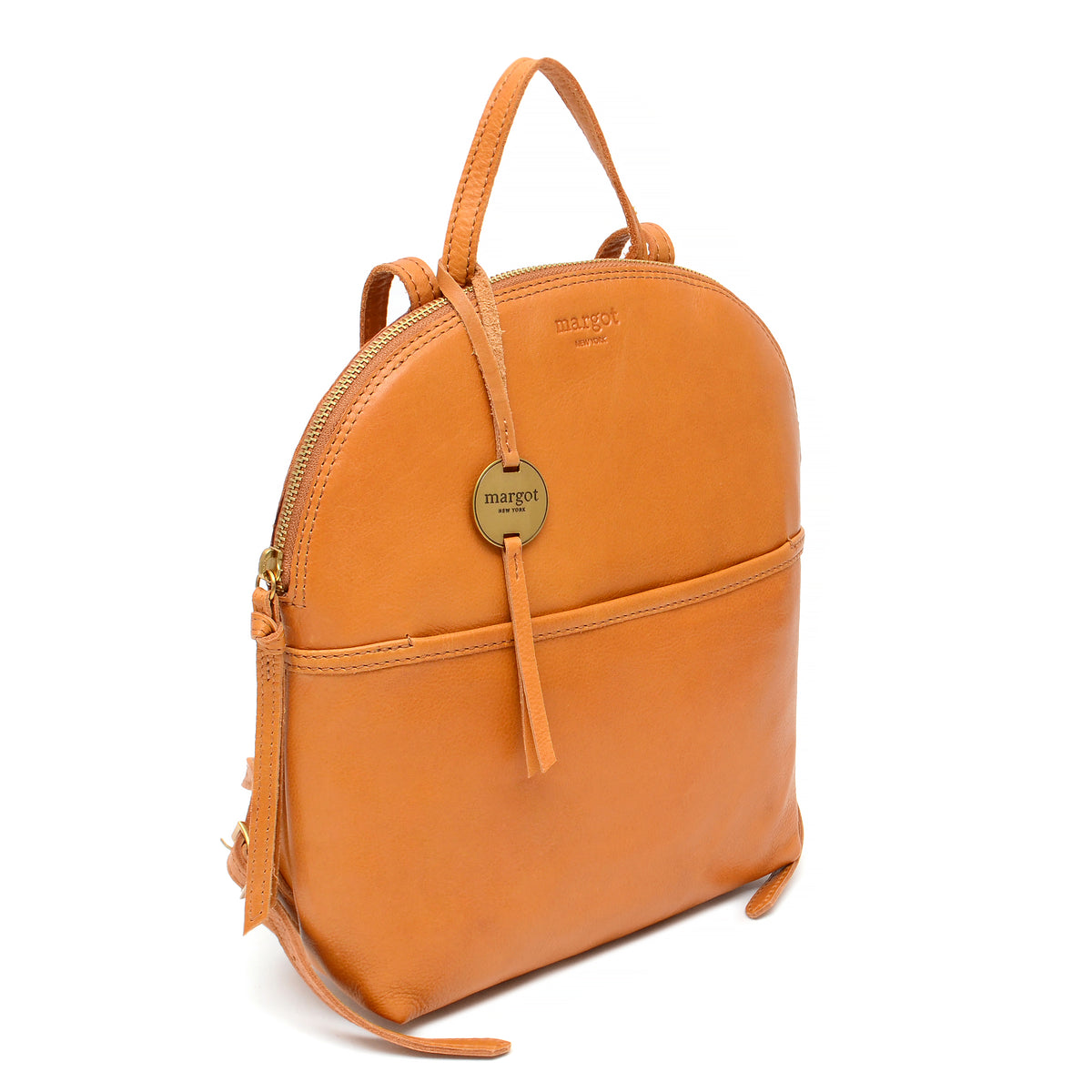 Margot leather popular Backpack purse