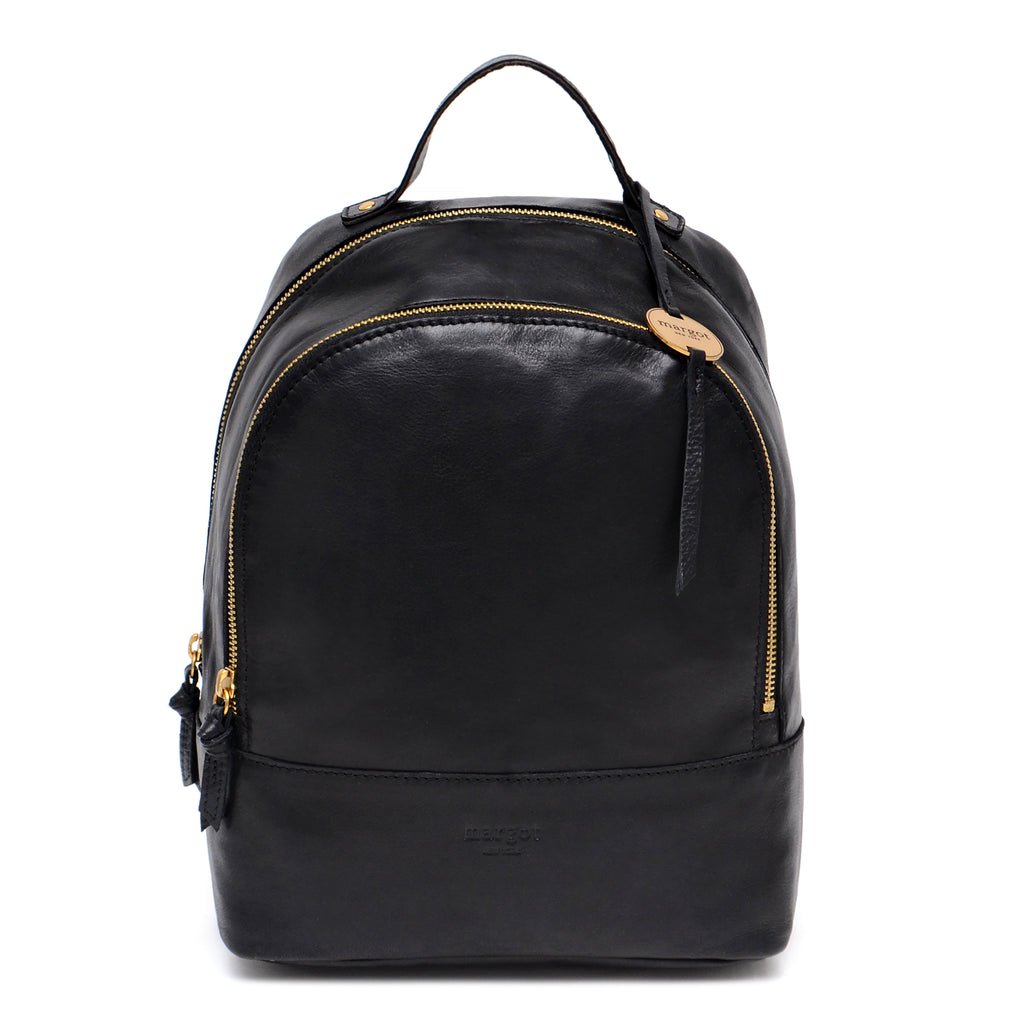 Margot+New+York+Kimmie+Cognac+GENUINE+LEATHER+Women%27s+Backpack for sale  online