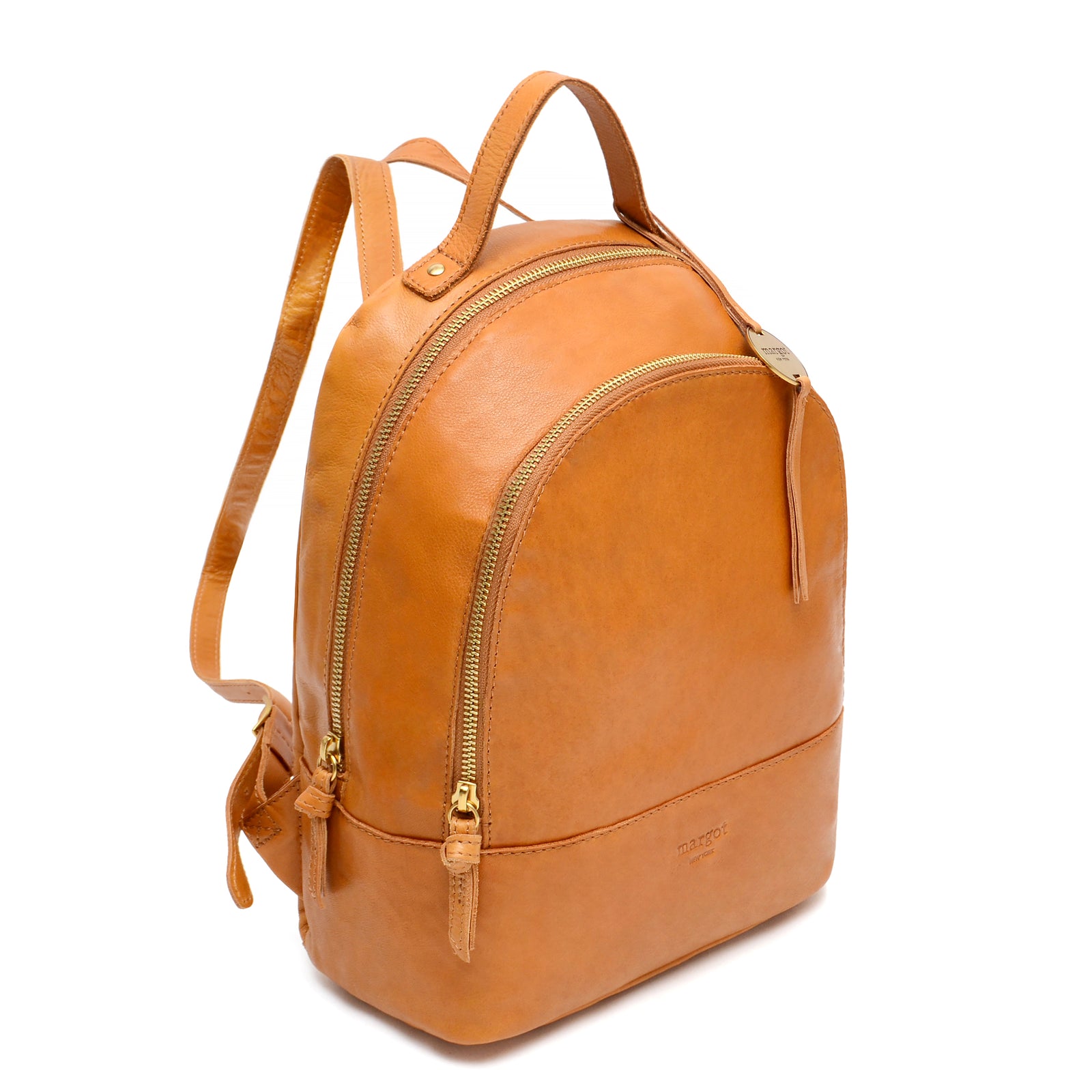 Tan backpack handbag sale