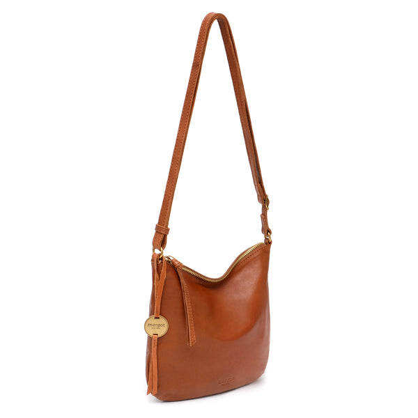 margot, Bags, Margot Leather Tassel Embellished Crossbody Bag